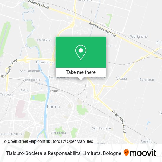 Tiaicuro-Societa' a Responsabilita' Limitata map