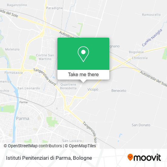 Istituti Penitenziari di Parma map