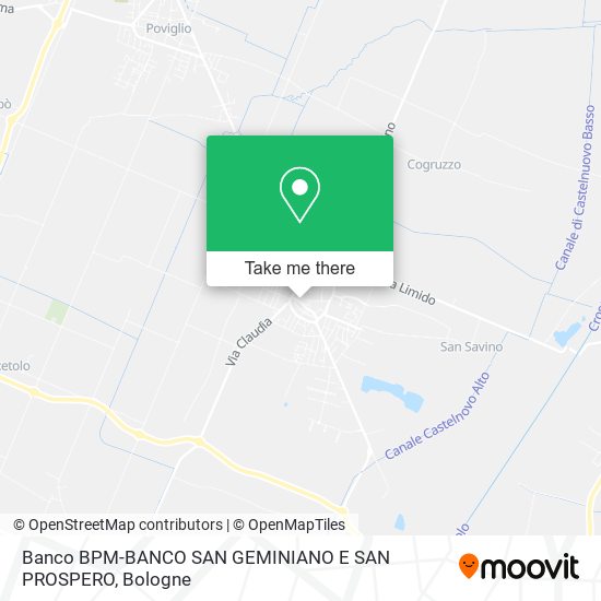 Banco BPM-BANCO SAN GEMINIANO E SAN PROSPERO map