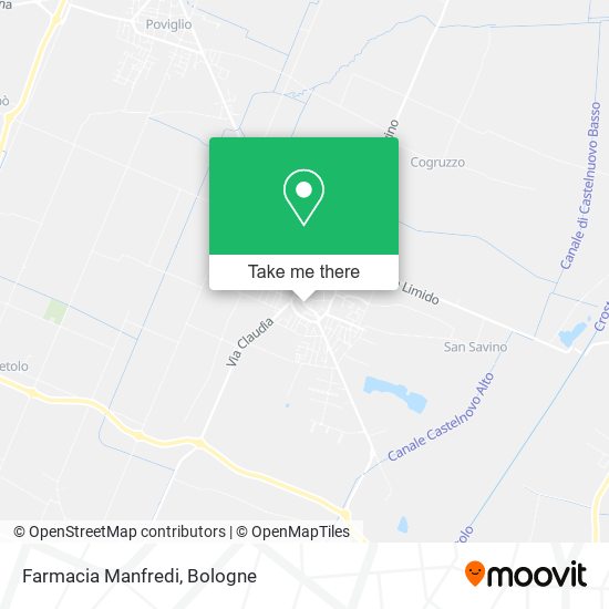 Farmacia Manfredi map