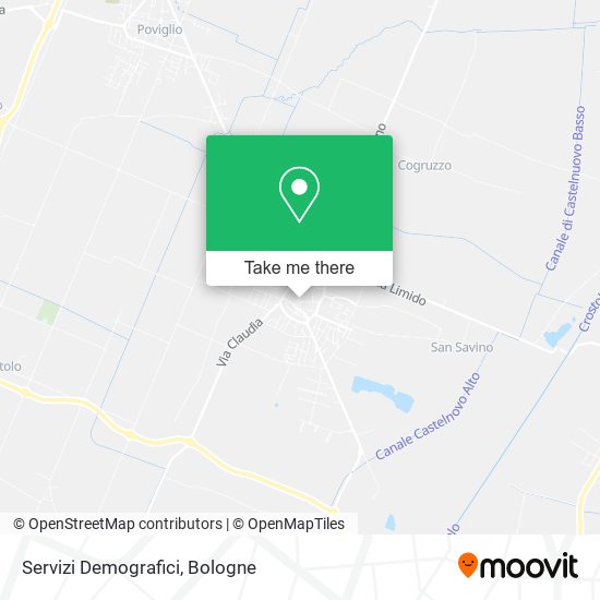 Servizi Demografici map