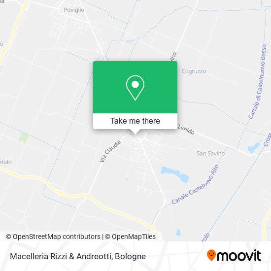 Macelleria Rizzi & Andreotti map