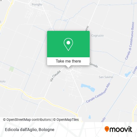 Edicola dall'Aglio map