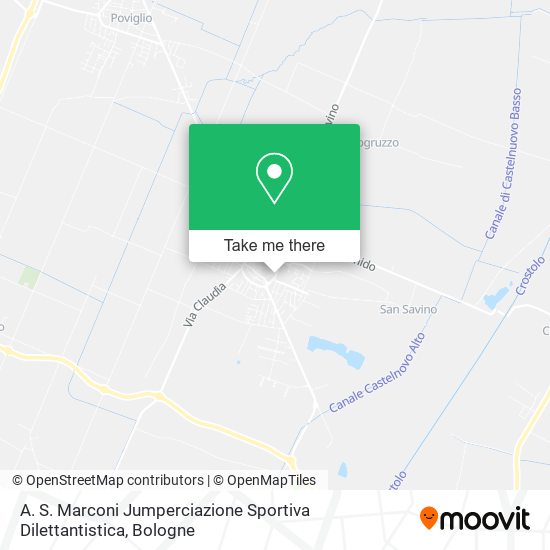 A. S. Marconi Jumperciazione Sportiva Dilettantistica map