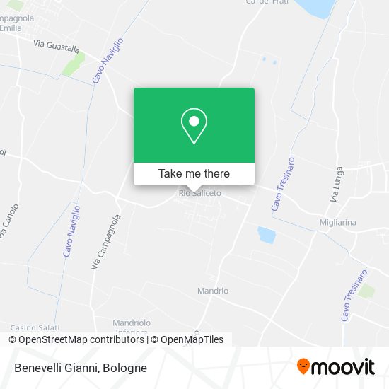Benevelli Gianni map