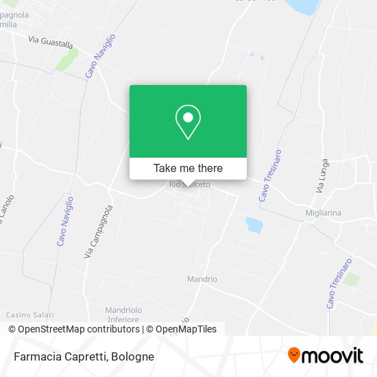 Farmacia Capretti map