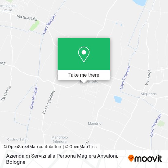 Azienda di Servizi alla Persona Magiera Ansaloni map