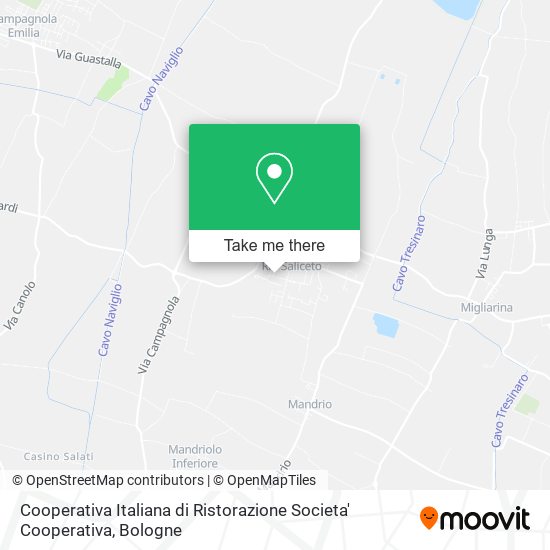 Cooperativa Italiana di Ristorazione Societa' Cooperativa map