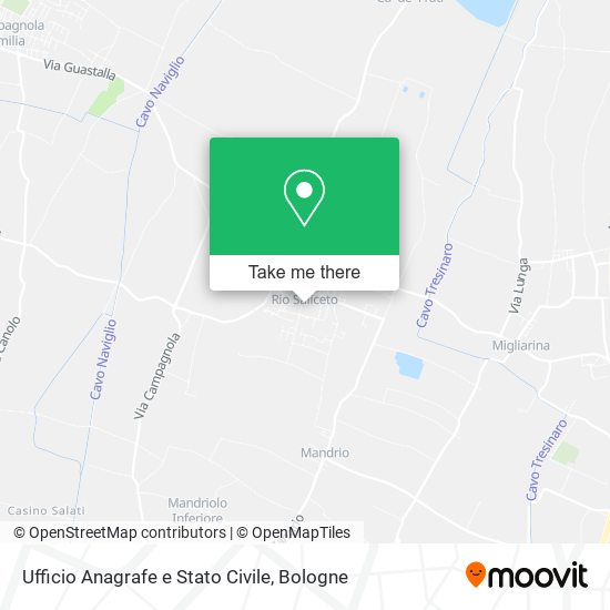 Ufficio Anagrafe e Stato Civile map