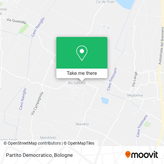 Partito Democratico map