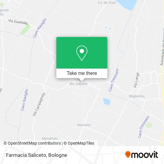 Farmacia Saliceto map