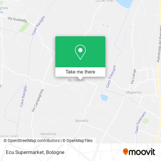 Ecu Supermarket map