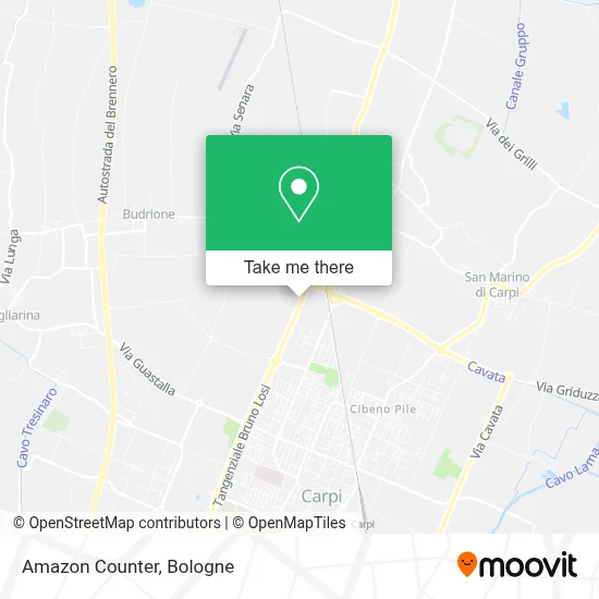Amazon Counter map