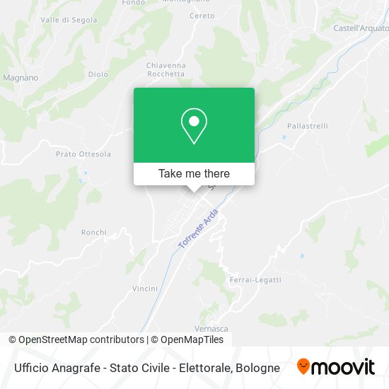 Ufficio Anagrafe - Stato Civile - Elettorale map