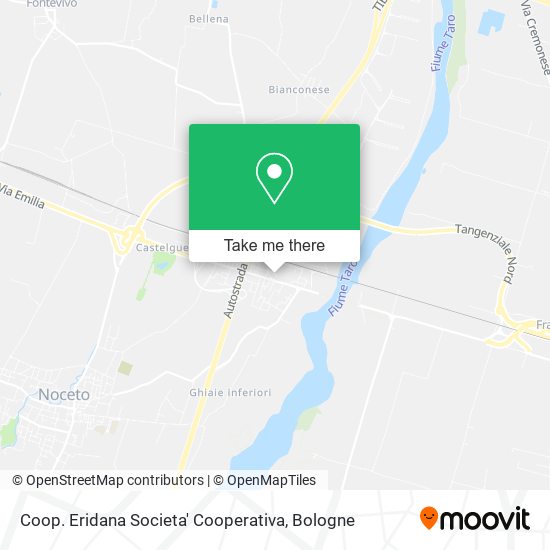 Coop. Eridana Societa' Cooperativa map