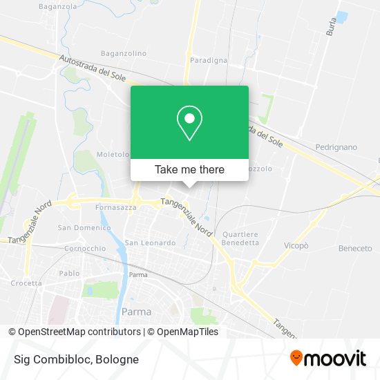 Sig Combibloc map