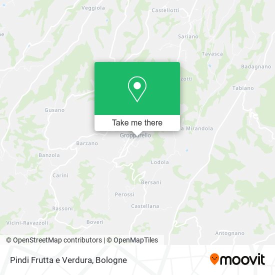 Pindi Frutta e Verdura map