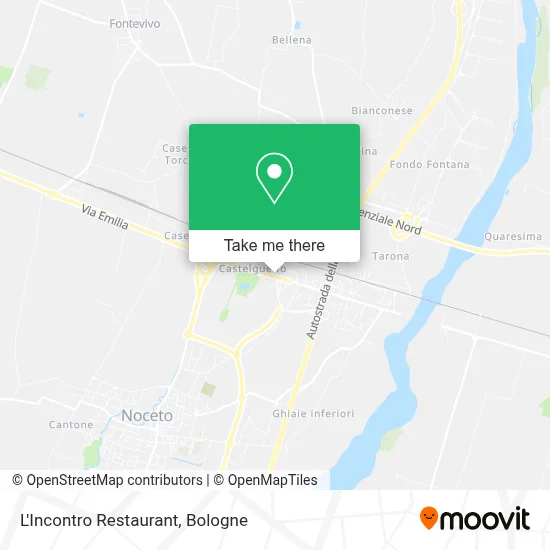 L'Incontro Restaurant map