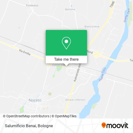 Salumificio Benai map
