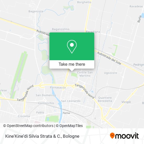 Kine'Kine'di Silvia Strata & C. map