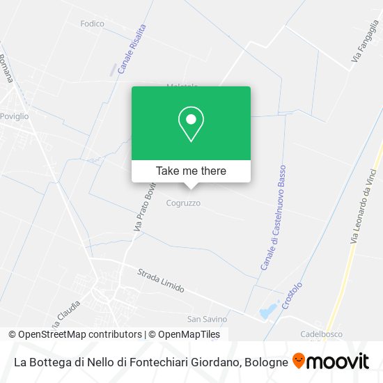 La Bottega di Nello di Fontechiari Giordano map