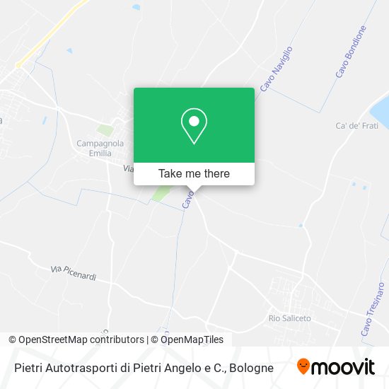 Pietri Autotrasporti di Pietri Angelo e C. map