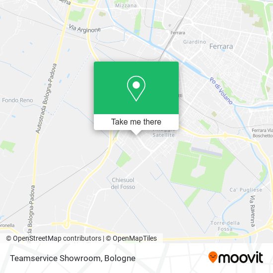 Teamservice Showroom map