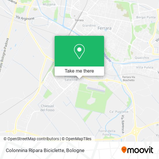 Colonnina Ripara Biciclette map