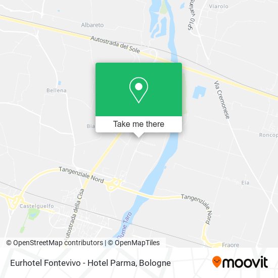 Eurhotel Fontevivo - Hotel Parma map
