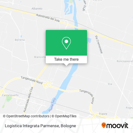 Logistica Integrata Parmense map