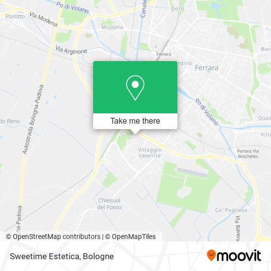 Sweetime Estetica map
