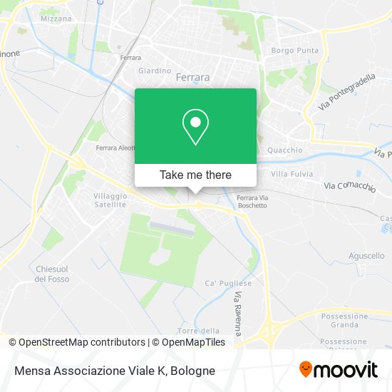 Mensa Associazione Viale K map