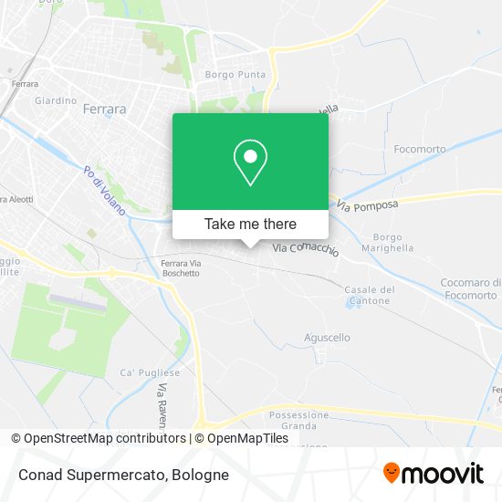Conad Supermercato map