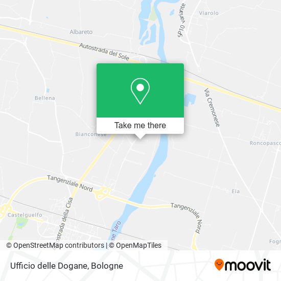 Ufficio delle Dogane map