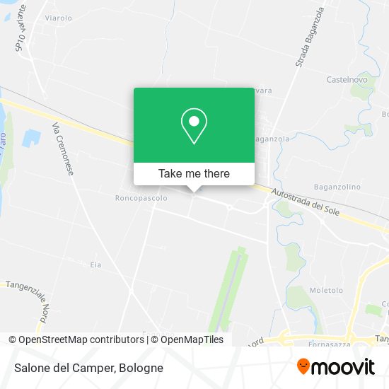 Salone del Camper map