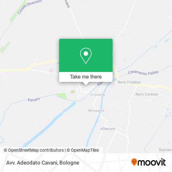 Avv. Adeodato Cavani map