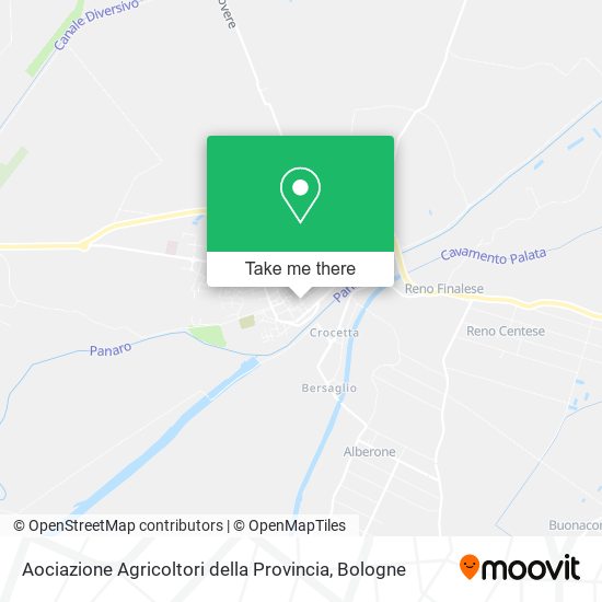 Aociazione Agricoltori della Provincia map