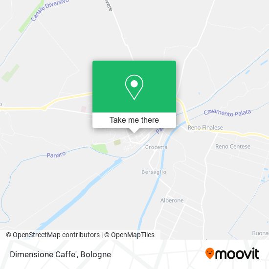 Dimensione Caffe' map