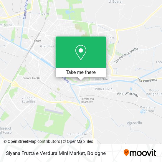 Siyana Frutta e Verdura Mini Market map