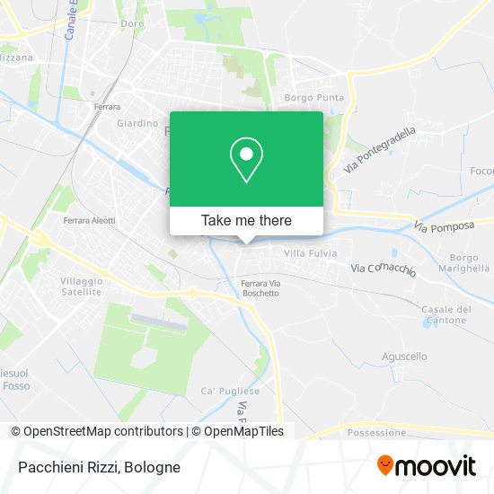 Pacchieni Rizzi map