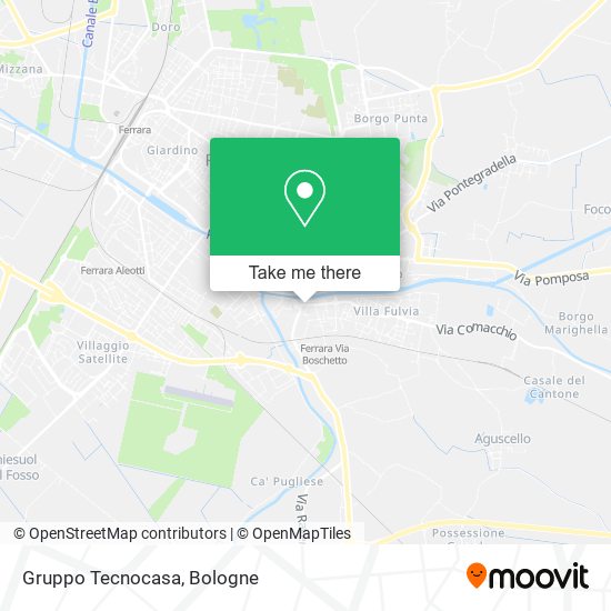Gruppo Tecnocasa map