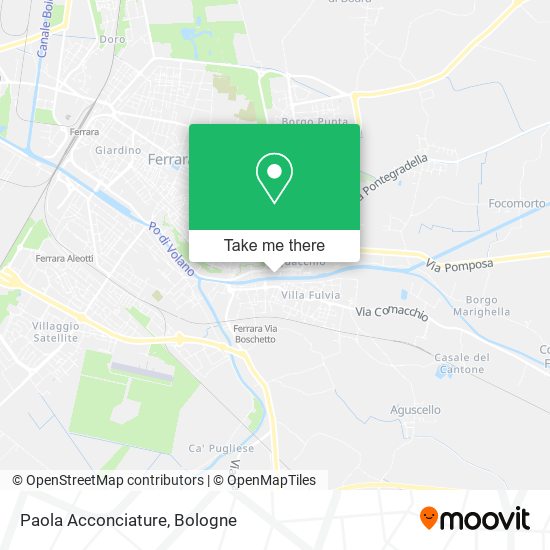 Paola Acconciature map