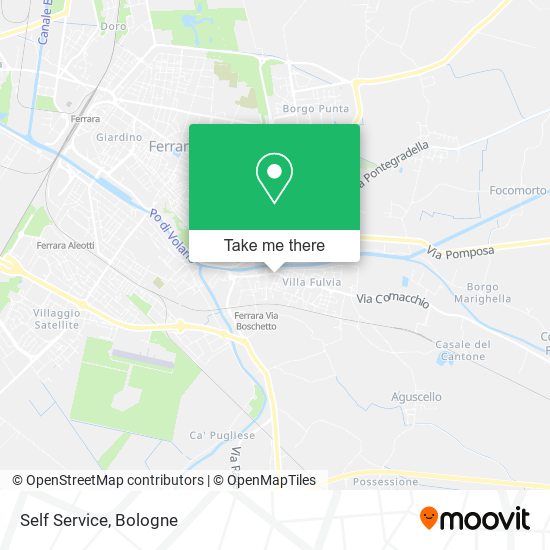 Self Service map