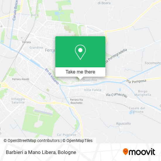 Barbieri a Mano Libera map