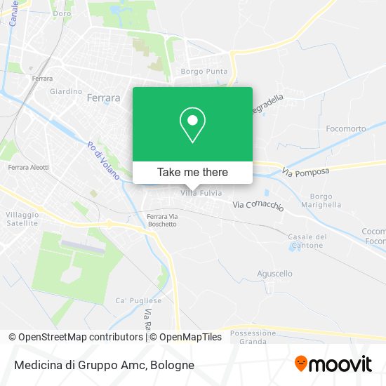 Medicina di Gruppo Amc map