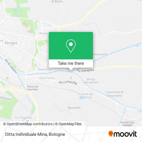 Ditta Individuale Mina map