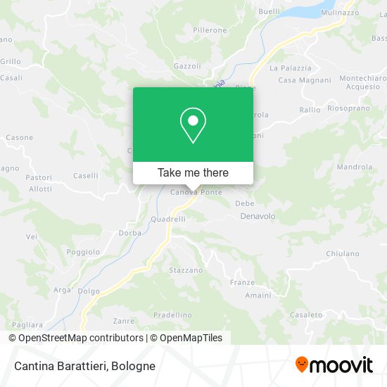 Cantina Barattieri map