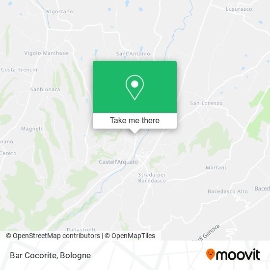 Bar Cocorite map