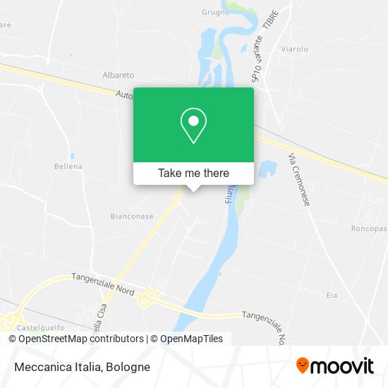Meccanica Italia map