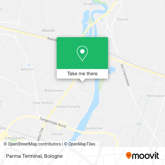 Parma Terminal map